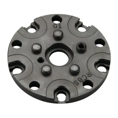 RCBS Držák nábojnic č. 9 pro progresivní lisy s 5 pozicemi. <br>Určeno pro ráže: .35 Remington, 6.5 x 54 Mannlicher-Schoenauer